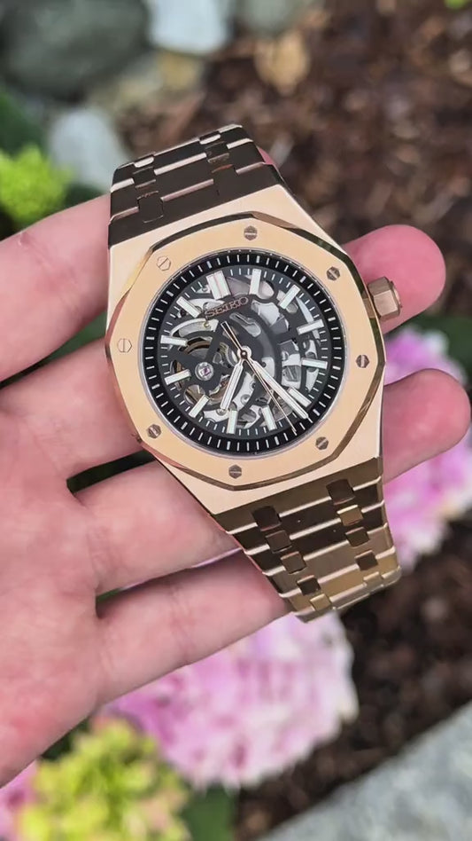 ROYAL OAK SKELETON ROSE GOLD